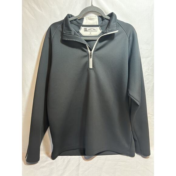Sun Mountain Other - Sun Mountain Men's Golf 1/4 Zip Thermal Wear Pullover Med Charcoal Gray